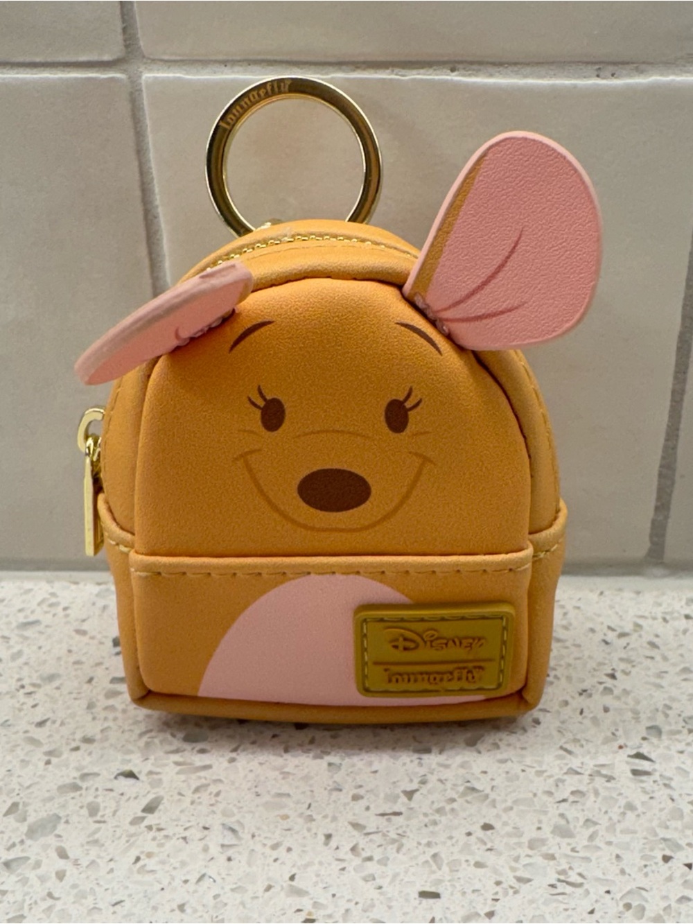 Loungefly Winnie the Pooh Mini Backpack – Yellow with Pink Ears